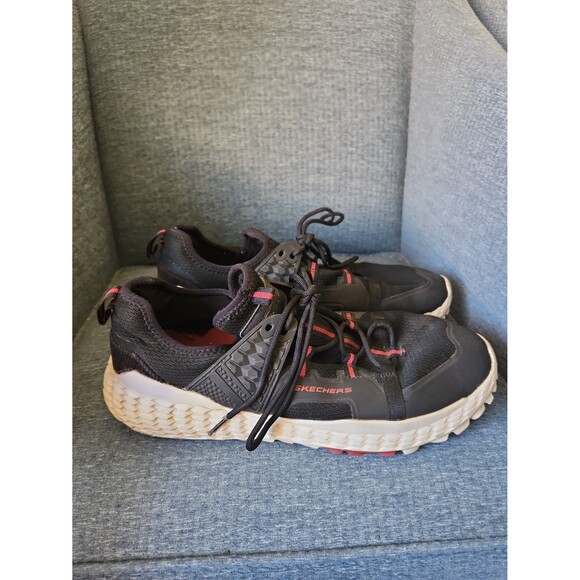 Skechers Monsters Men's Black & Red Sneakers Size 13 - Picture 1 of 10